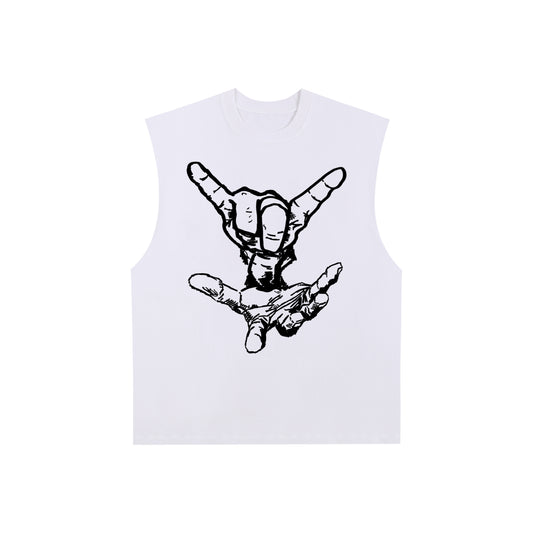 sleeveless,tank,tee